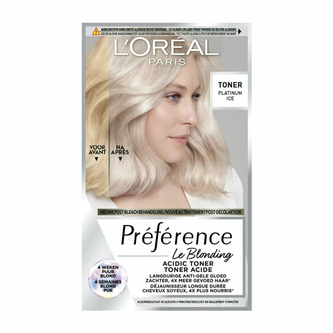 L'Oréal Préférence Le Blonding 01 Platinum Ice Toner