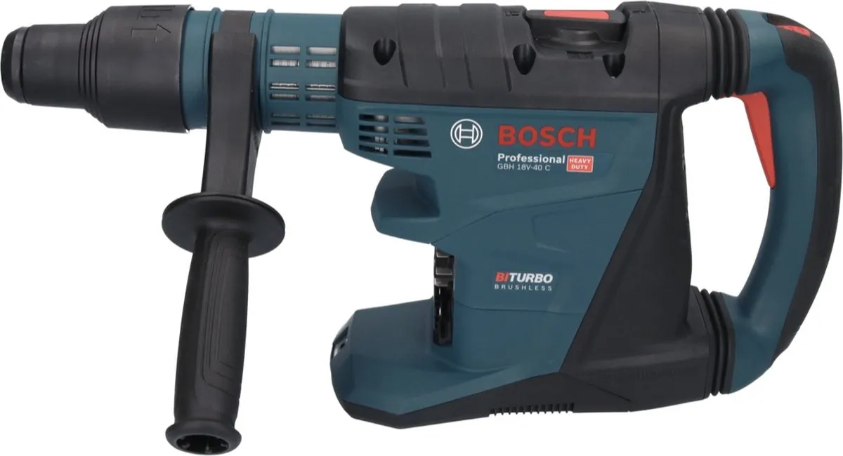 Bosch Professional GBH 18V-40 C Boorhamer - BITURBO - 40mm Beton