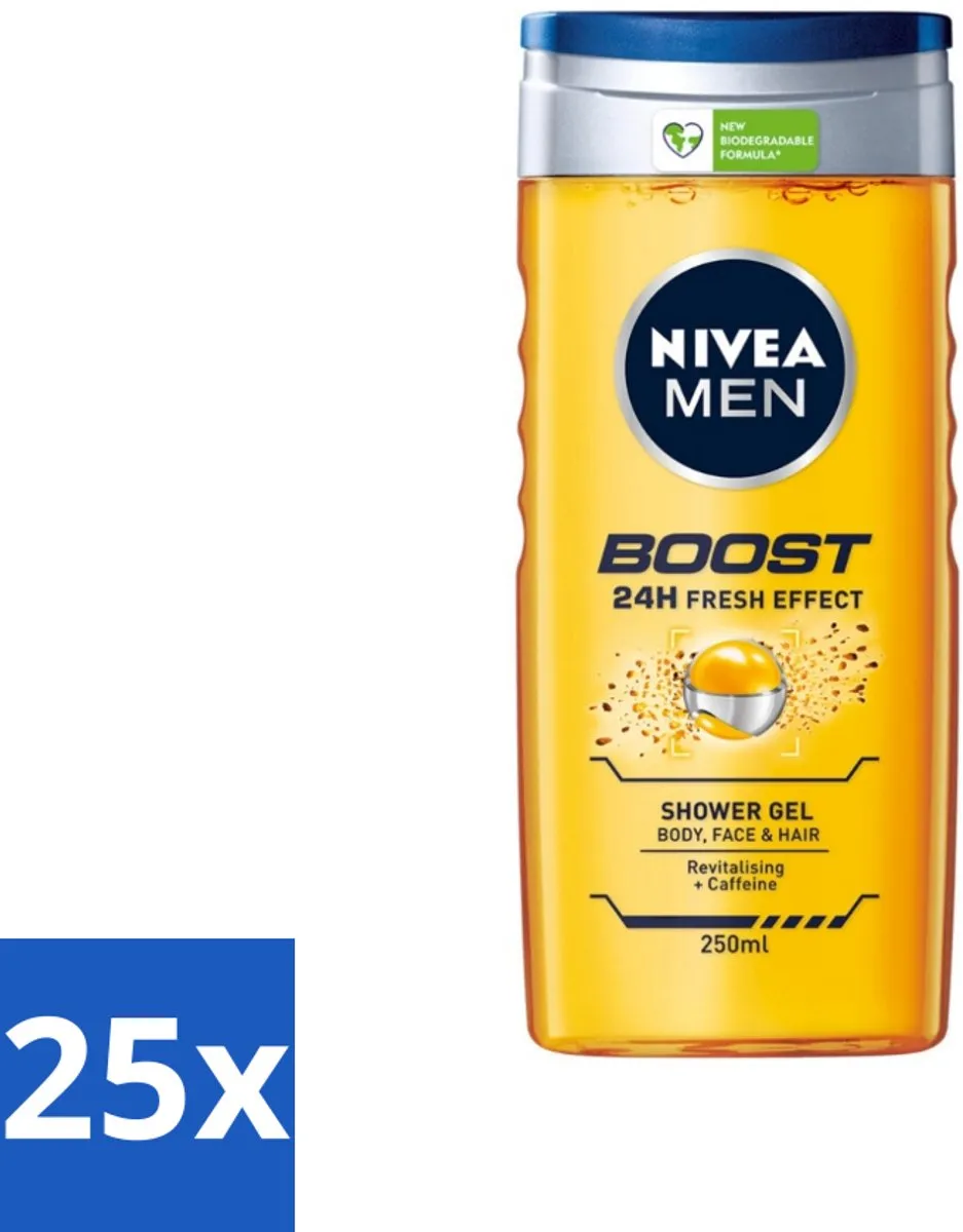 NIVEA Men Boost Douchegel 250ml