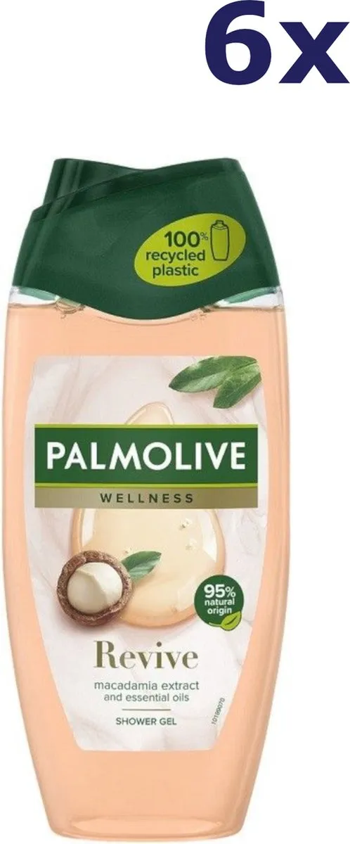 Palmolive Douchegel Revive Macadamia 250ml - 6 Stuks
