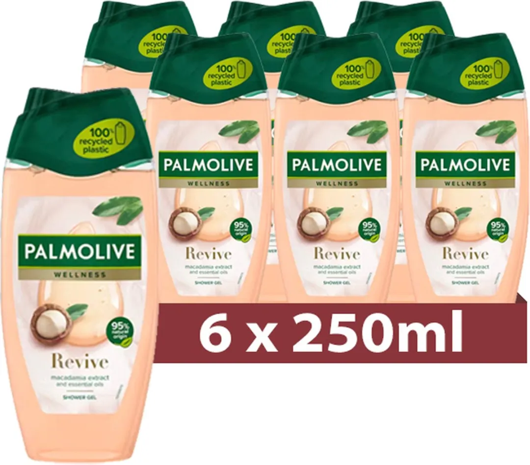Palmolive Douchegel Revive Macadamia 250ml - 6 Stuks