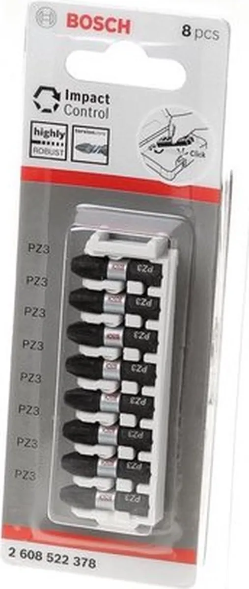 Bosch Bits Impact 25mm PZ3 - 1 Stuk