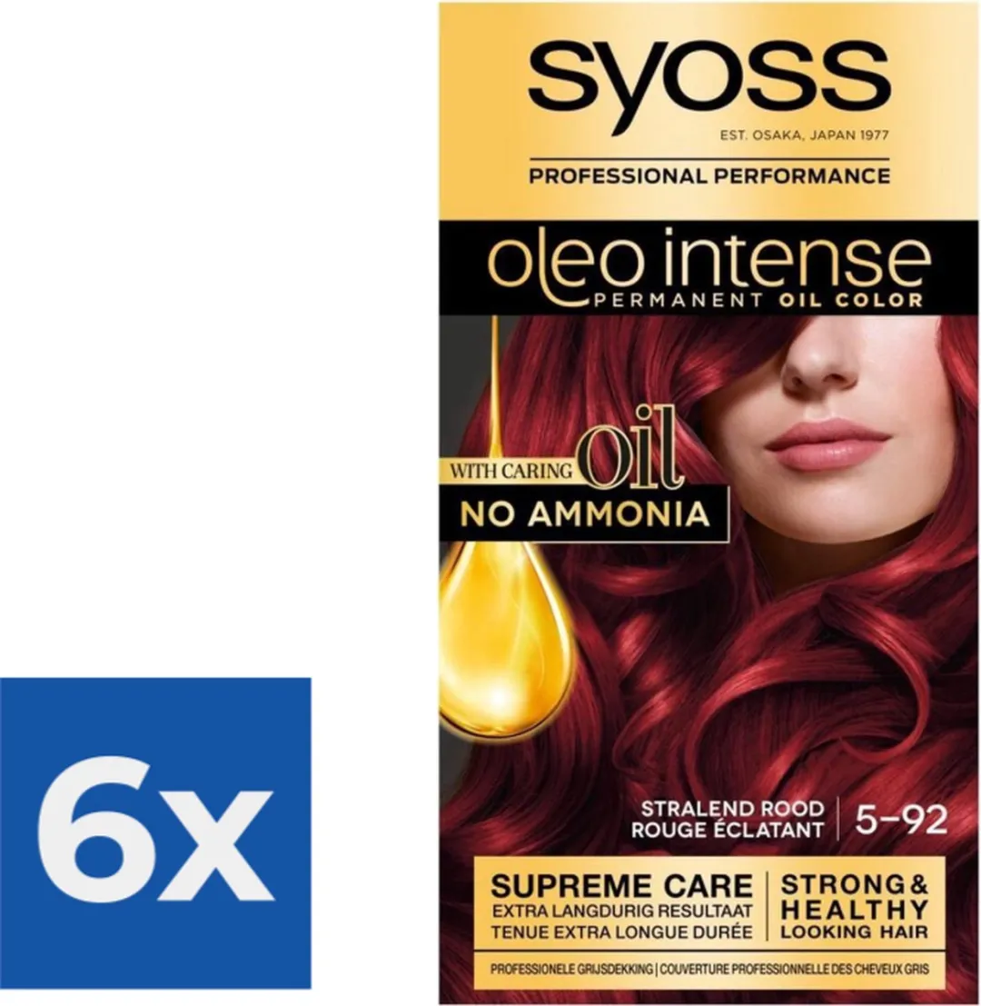 SYOSS Oleo Intense Haarverf 5-92 Stralend Rood
