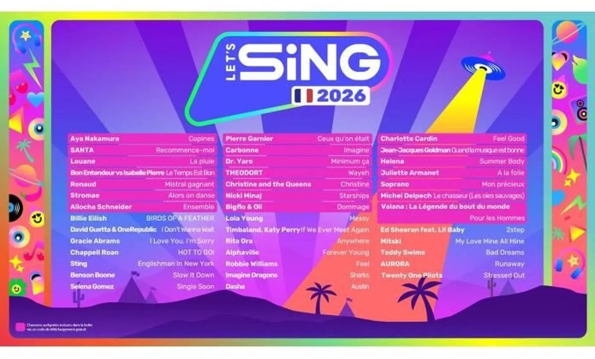 PLAION Let's Sing 2026 PlayStation 5 - 4 Spelers