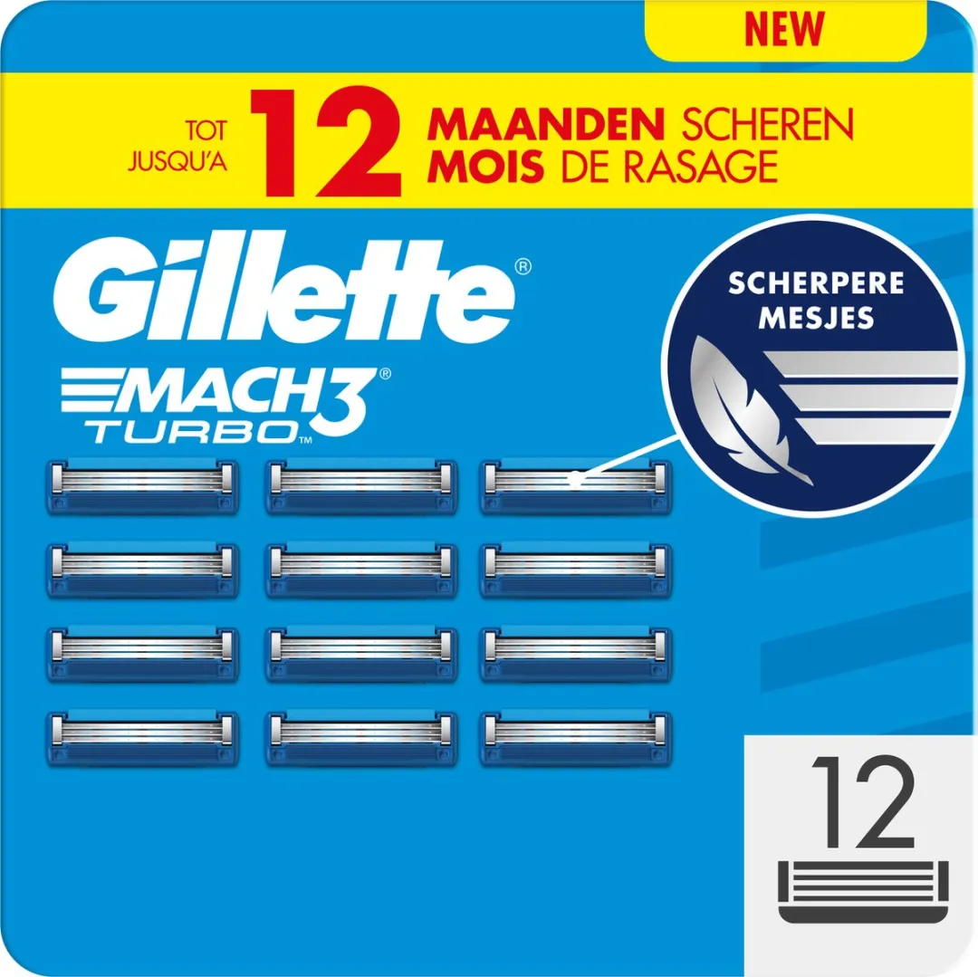 Gillette Mach3 Turbo Scheermesjes