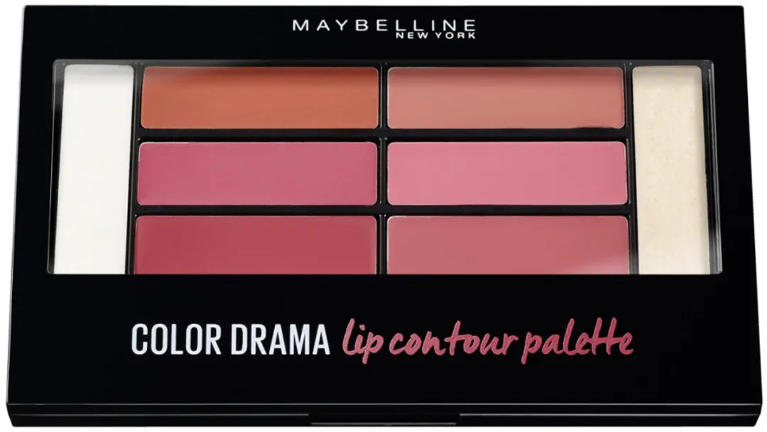 Maybelline Liner Studio Color Drama Lip Contour Palette 02 Blushed Bombshell