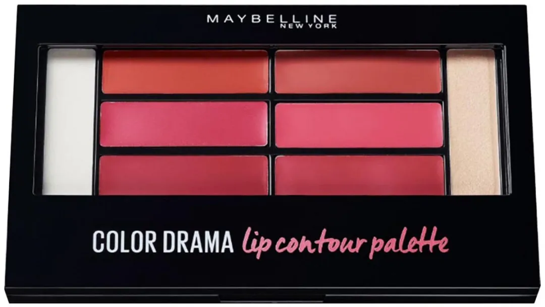Maybelline Liner Studio Color Drama Lip Contour Palette 02 Blushed Bombshell