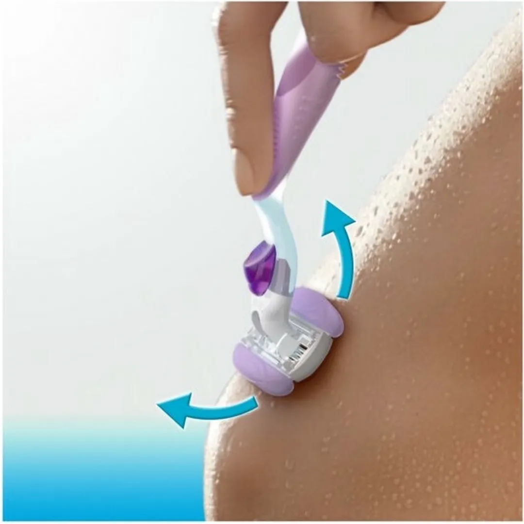 Gillette Venus Breeze Scheermesjes - 36 Stuks (4x9) - Paars