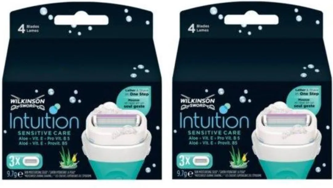 Wilkinson Sword Intuition Naturals Sensitive Care Scheermesjes