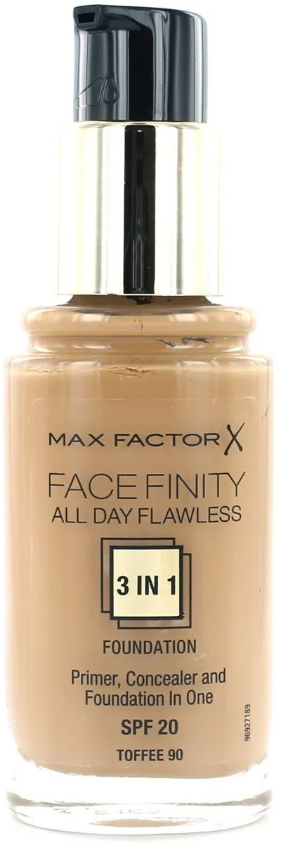 Max Factor Facefinity 3-in-1 Foundation 30ml - Toffee