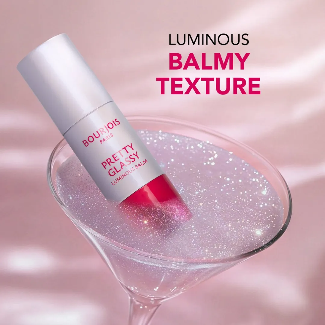 Bourjois Pretty Glassy Pure Glass Balsem 5g - 3 Stuks