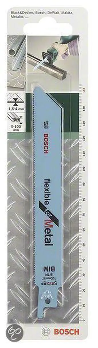 Bosch S 922 EF Reciprozaagblad Bimetaal