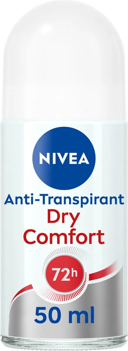 NIVEA Dry Comfort Deodorant Roller 150ml - 3 Stuks