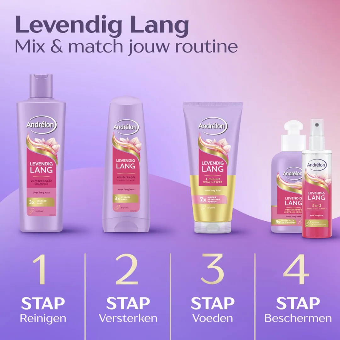 Andrélon Levendig Lang 5-in-1 Anti-Klit Spray 150ml