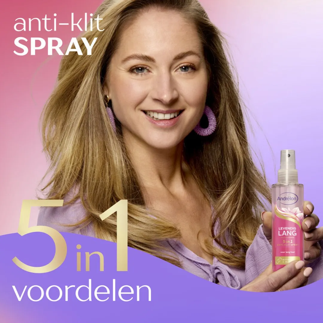 Andrélon Levendig Lang 5-in-1 Anti-Klit Spray 150ml