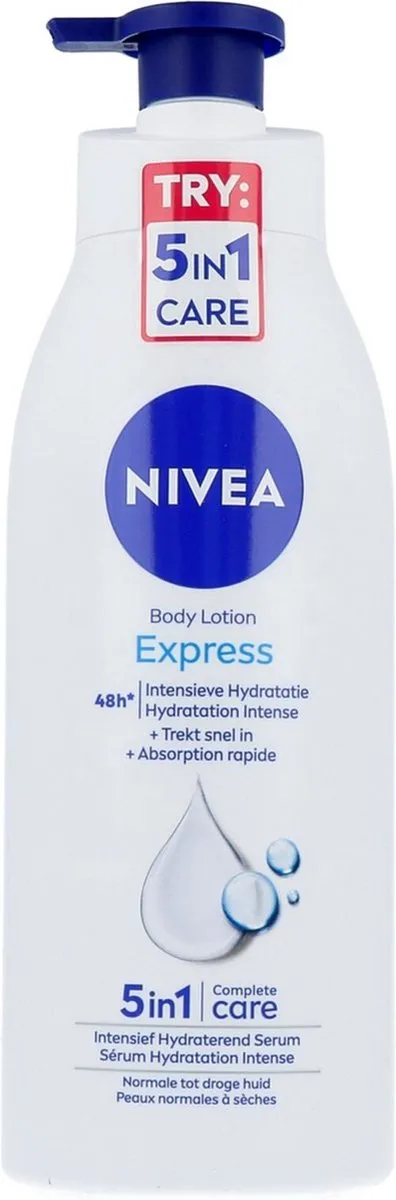 NIVEA Bodylotion Express Hydration 400ml - 6 Stuks