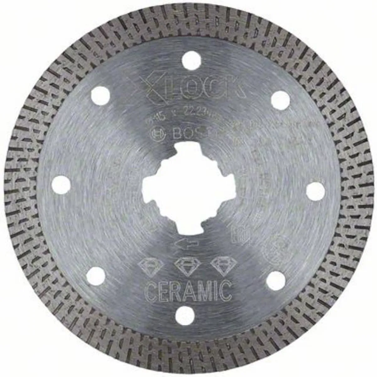 Bosch X-LOCK Diamantdoorslijpschijf 115mm - 22.23mm As - afbeelding 6 van 6