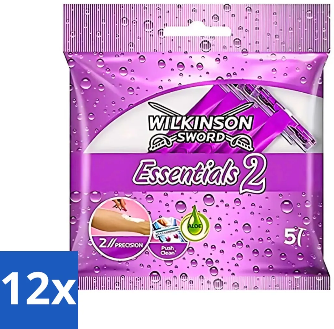 Wilkinson Essentials 2 Wegwerpscheermesjes Dames