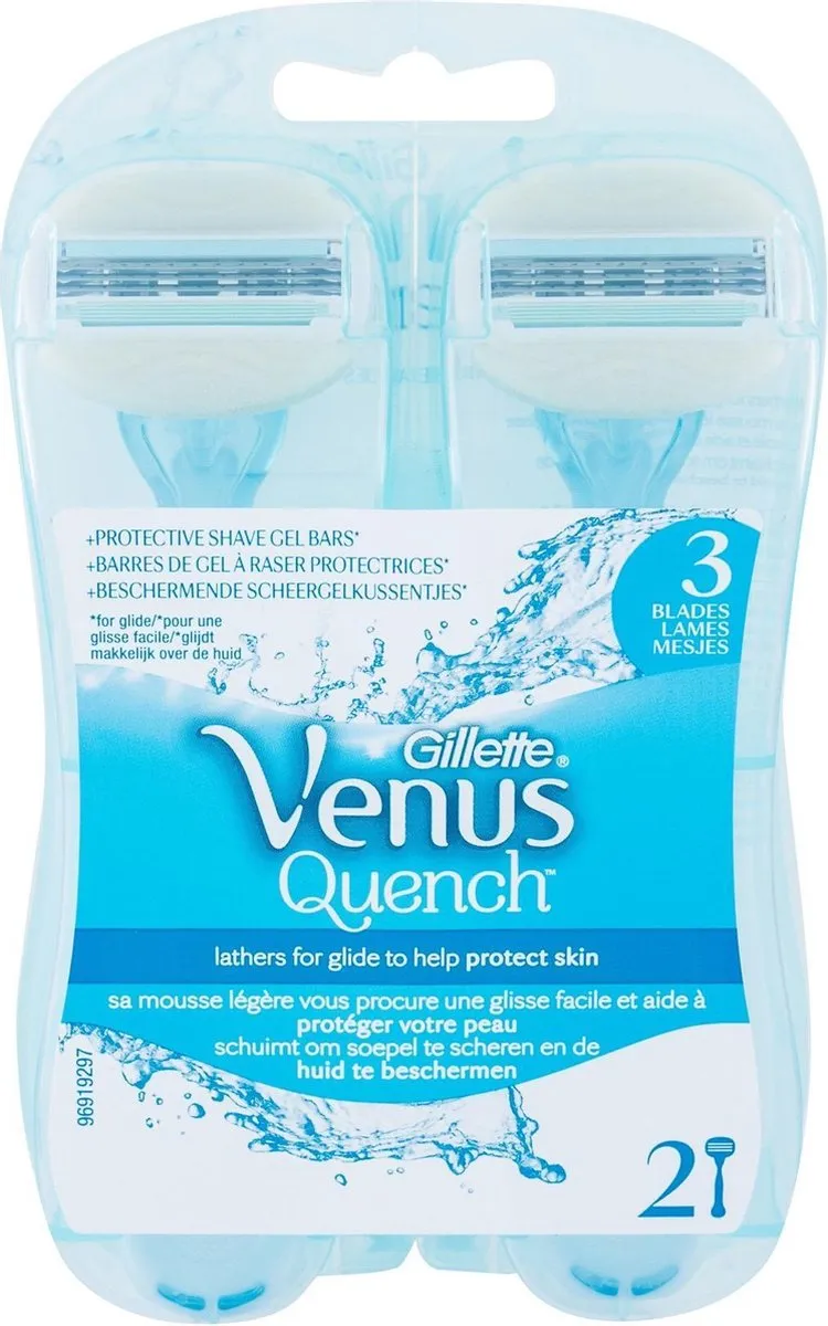 Gillette Venus Quench Wegwerpmesjes 3-delig