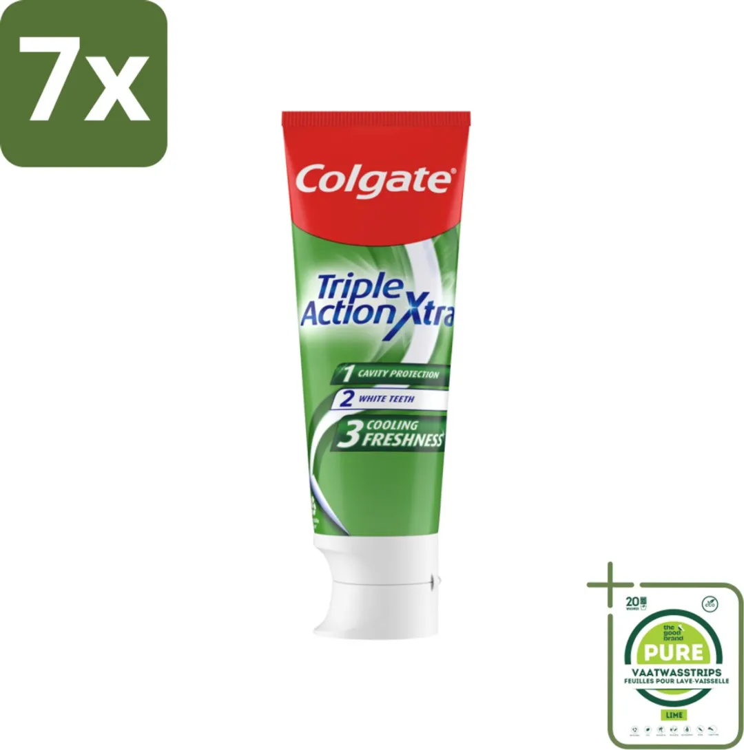 Colgate Tandpasta Triple Action Xtra Fresh 525ml