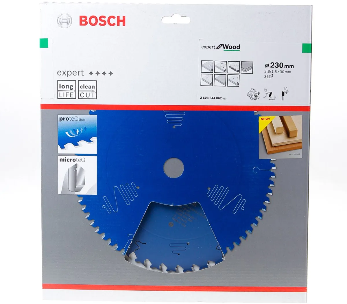 Bosch Cirkelzaagblad Expert ConstructWood 230mm - 36 Tanden - afbeelding 6 van 6