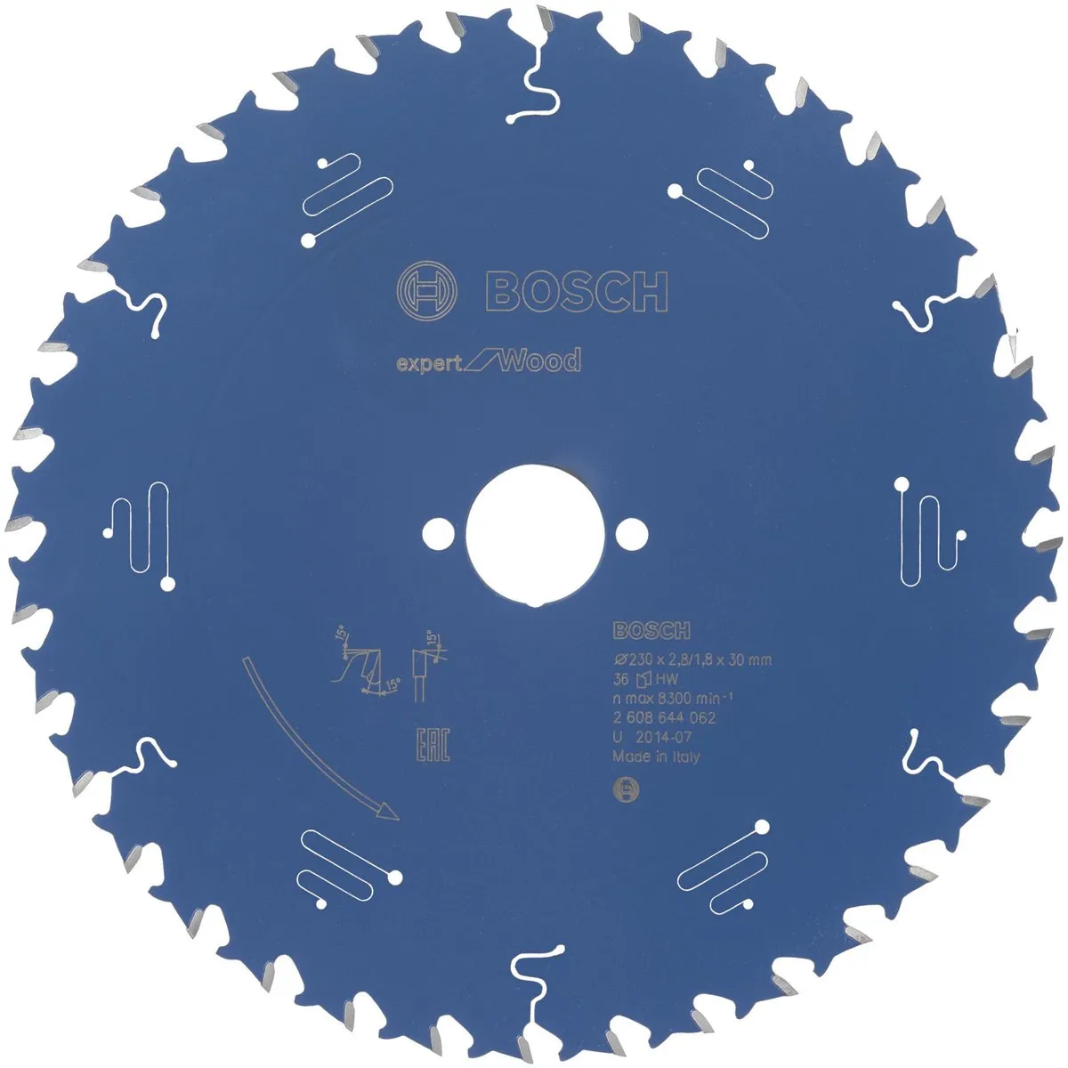 Bosch Cirkelzaagblad Expert ConstructWood 230mm