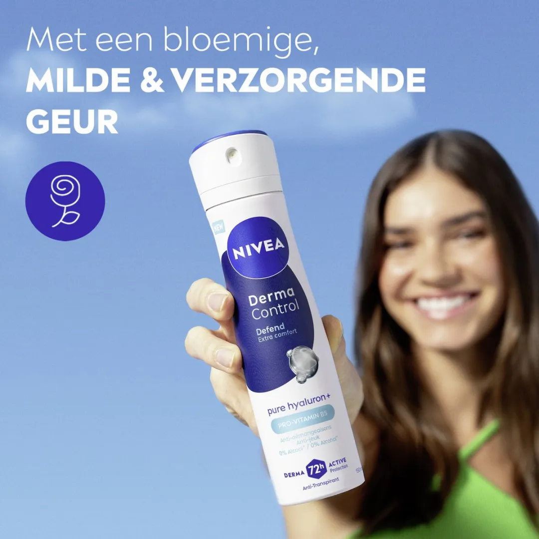 NIVEA Derma Control Defend Anti-transpirant Spray 150ml - 20 Stuks