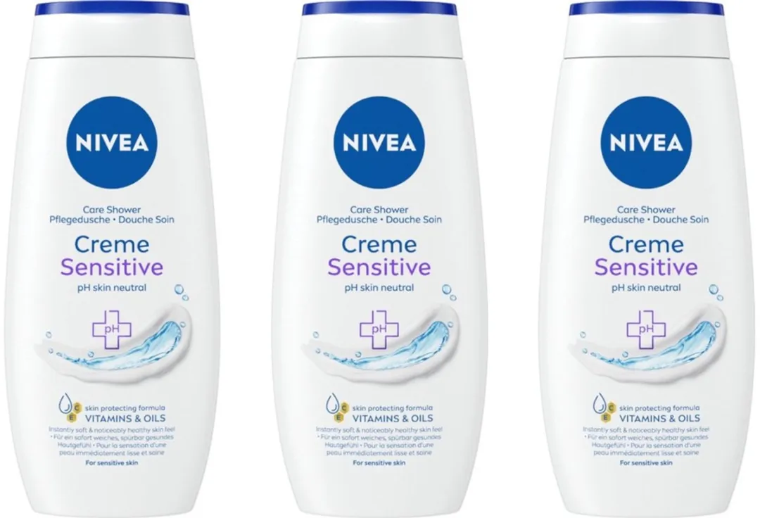 NIVEA Crème Sensitive Douchegel 750ml