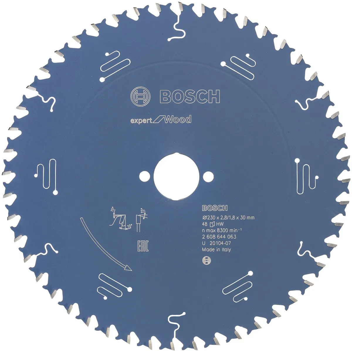 Bosch Expert for Wood Cirkelzaagblad 200x30x2.8/1.8mm