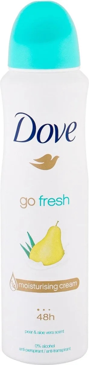 Dove Go Fresh Deodorant Spray Pear & Aloe Vera 150ml - afbeelding 6 van 6