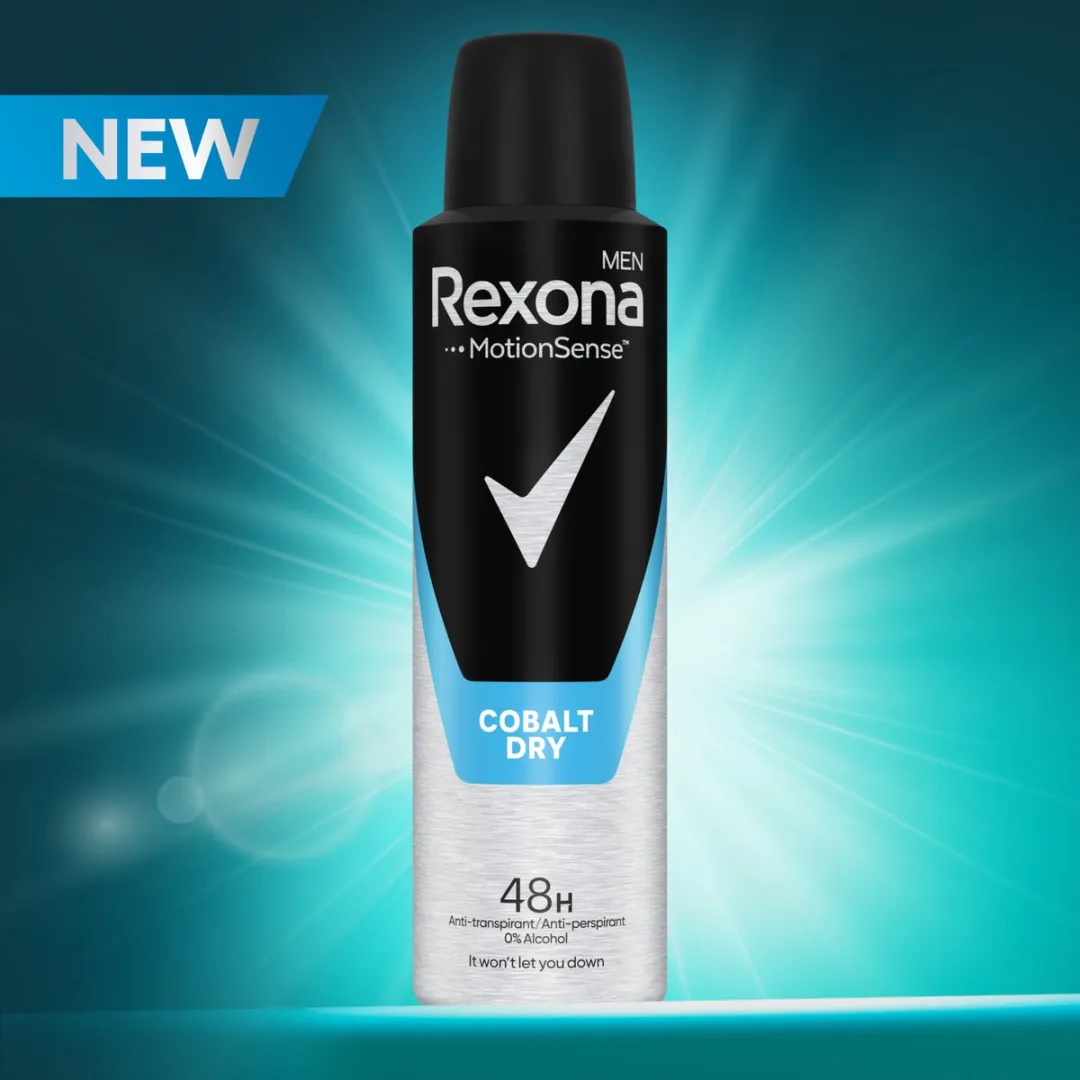 Rexona Men Cobalt Dry Anti-Transpirant Spray - 6x150ml