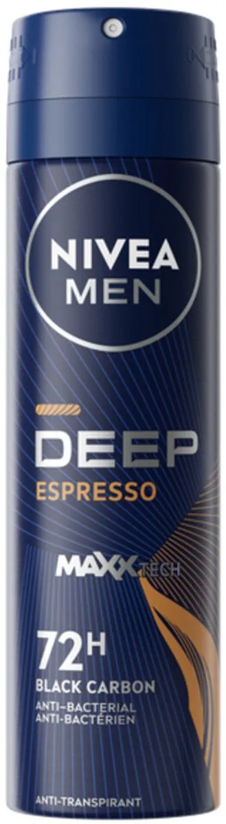 NIVEA Men Deep Espresso Anti-Transpirant Spray 450ml