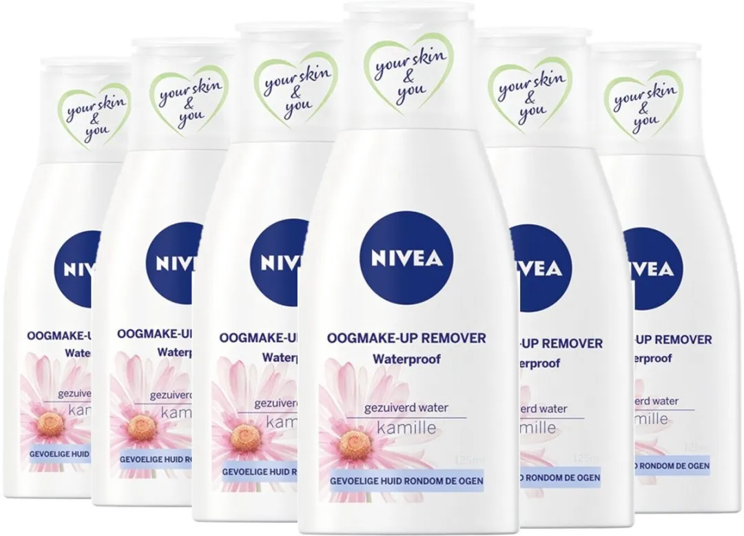 NIVEA Oogmake-Up Remover Sensitive Waterproof 125ml