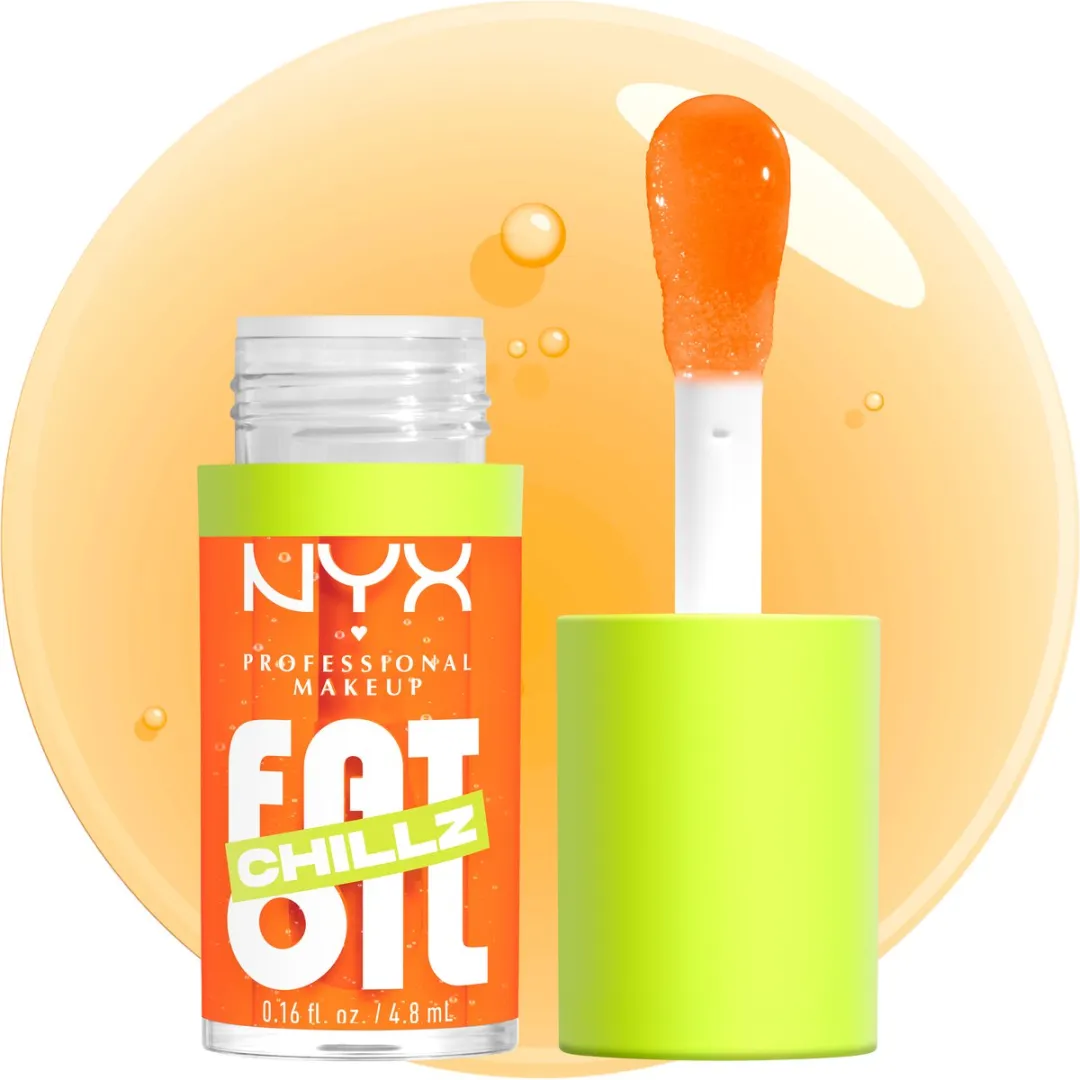 NYX Professional Makeup Fat Oil Chillz Lipgloss Citrus Chiller - 4.8ml