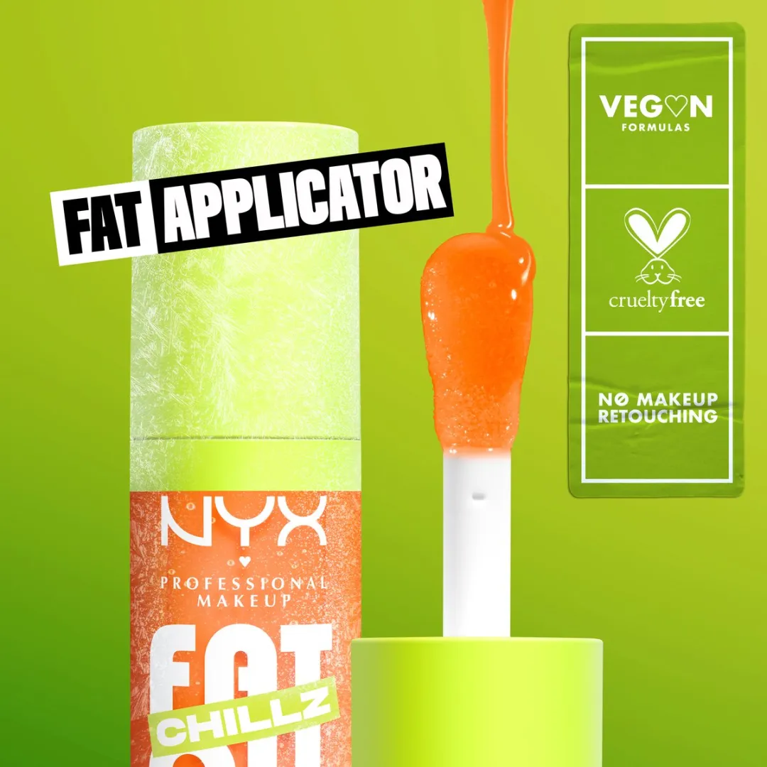 NYX Professional Makeup Fat Oil Chillz Lipgloss Citrus Chiller - 4.8ml