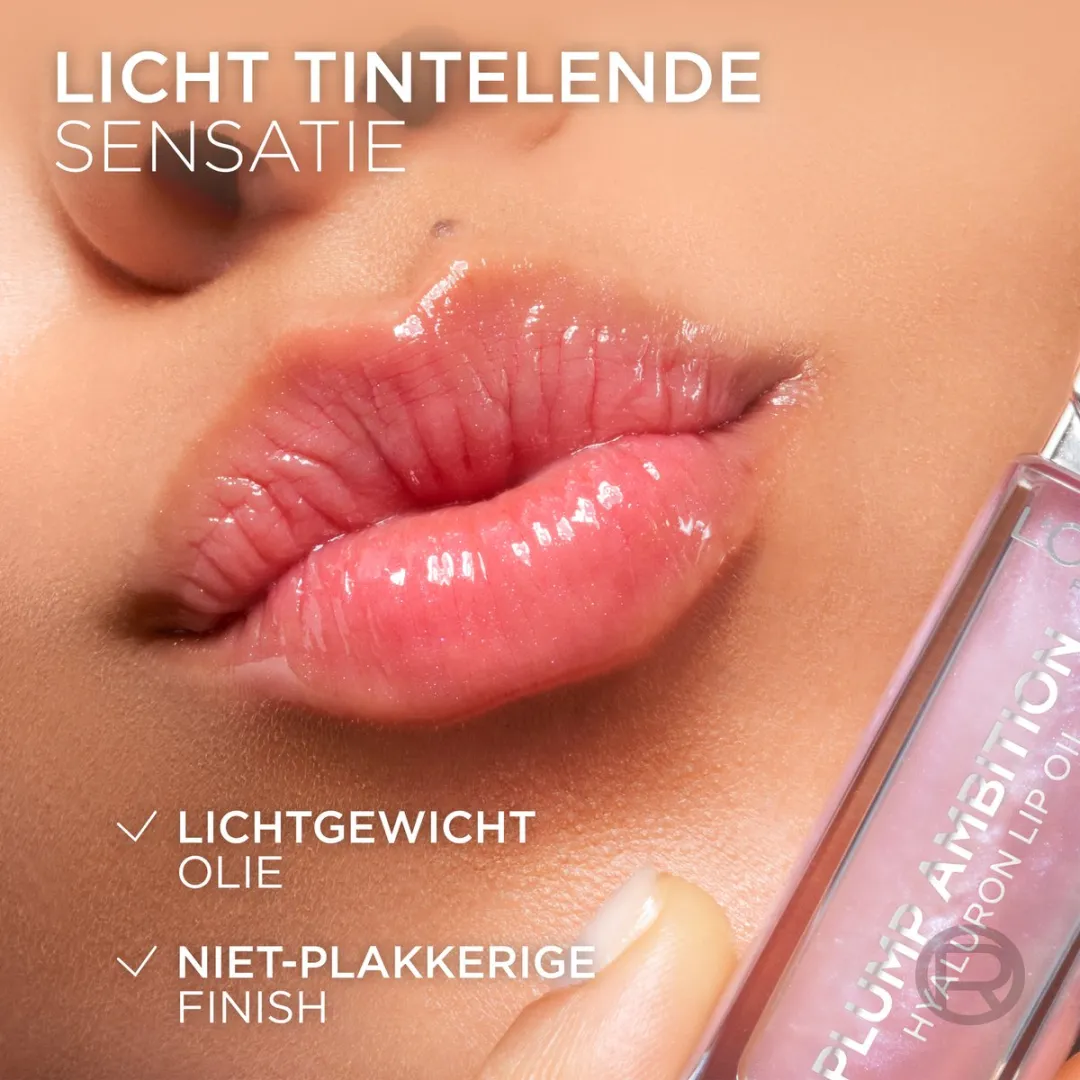 L'Oréal Paris Plump Ambition Lipgloss 650 Nude Macaron - 5,4 g