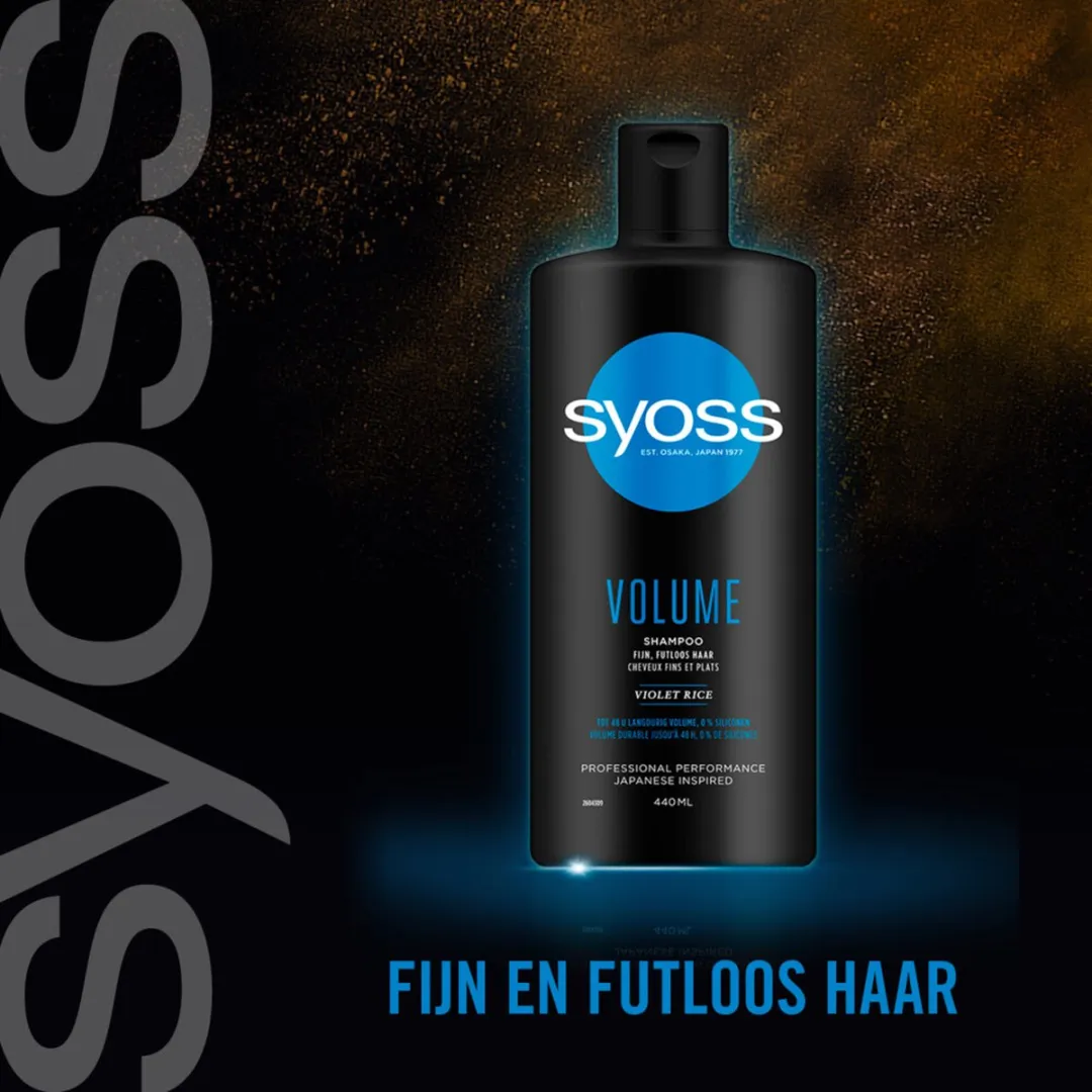 SYOSS Volume Shampoo Fijn Haar 440ml