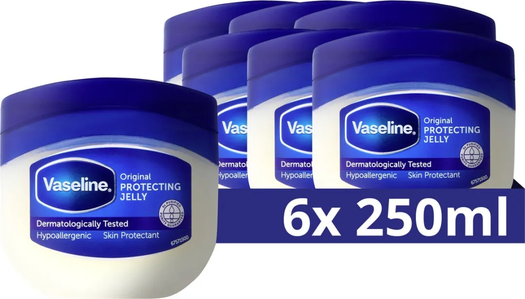 Vaseline Petroleum Jelly Original 6x250g
