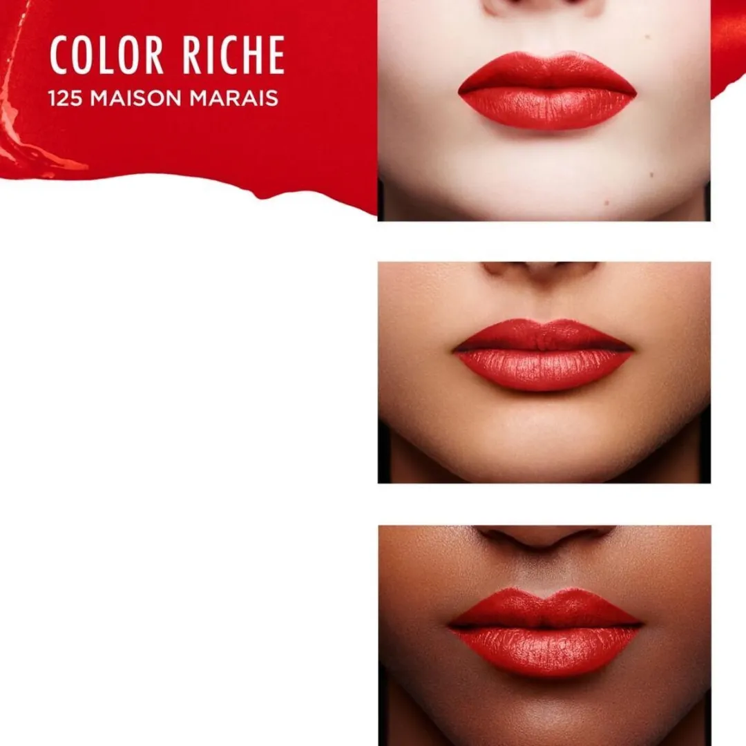 L'Oréal Paris Lipstift Color Riche Satin Maison Marais Rood - 15 g (3x5g)