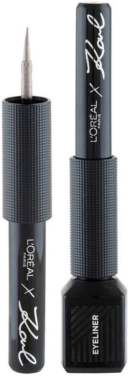 L'Oréal X Karl Lagerfeld Matte Metallic Eyeliner Roze Zilver 2.5ml