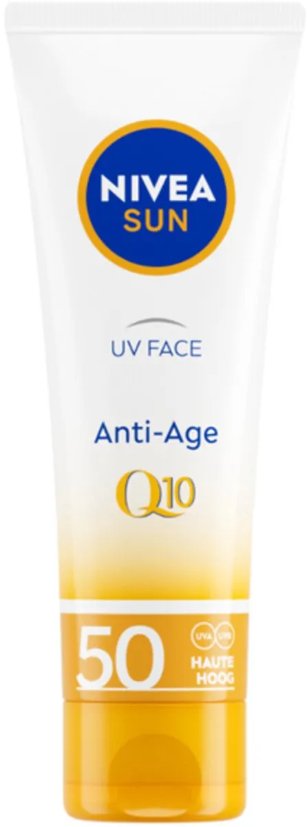 NIVEA Sun Anti-Age Q10 Gezicht Zonnecrème SPF 50