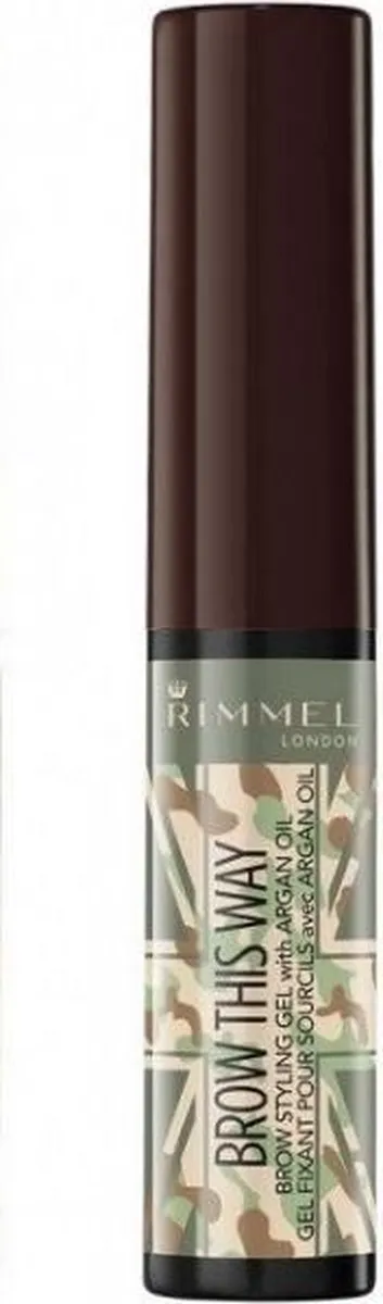 Rimmel London Brow This Way Styling Gel Camo 003 Dark