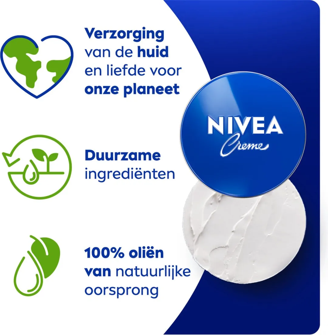 NIVEA Crème Blik 4x400ml - 1600ml