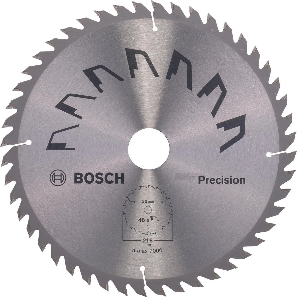 Bosch Precision 216x30mm Cirkelzaagblad 48 Tanden