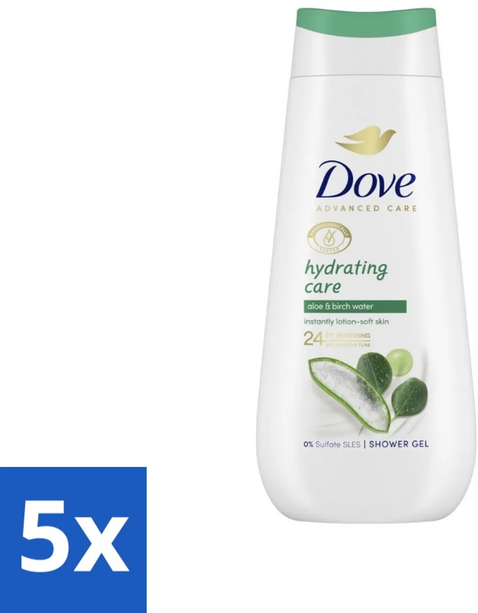 Dove Douchecrème Hydraterende Care 225ml