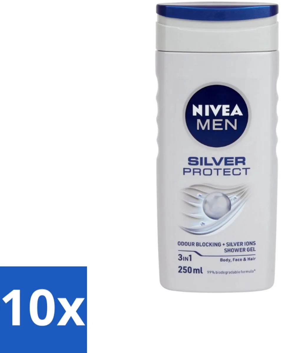 NIVEA Men Silver Protect Douchegel 250ml