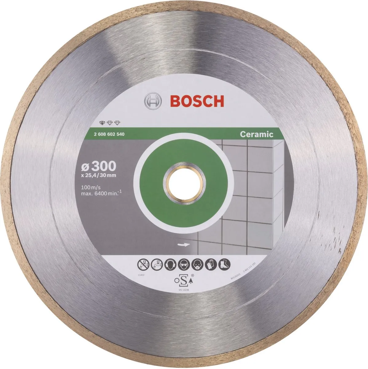 Bosch Diamantdoorslijpschijf Standard 300x30mm