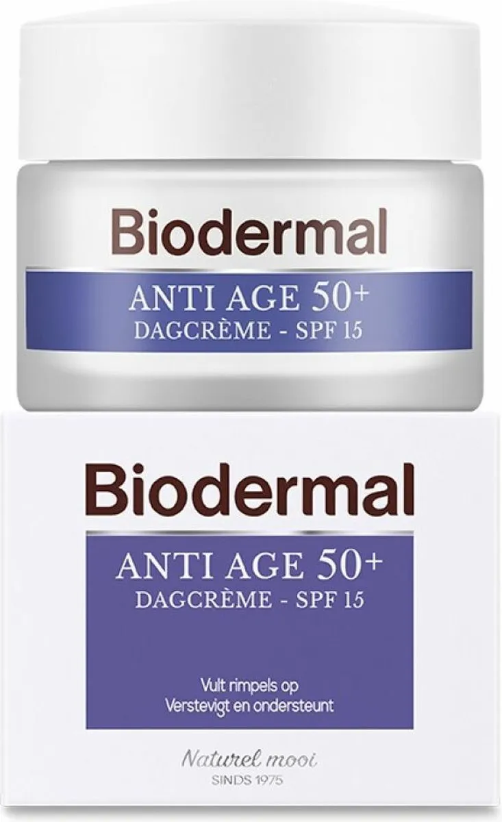 Biodermal Anti Age Dagcrème 50+ SPF15 - 50ml - afbeelding 6 van 6