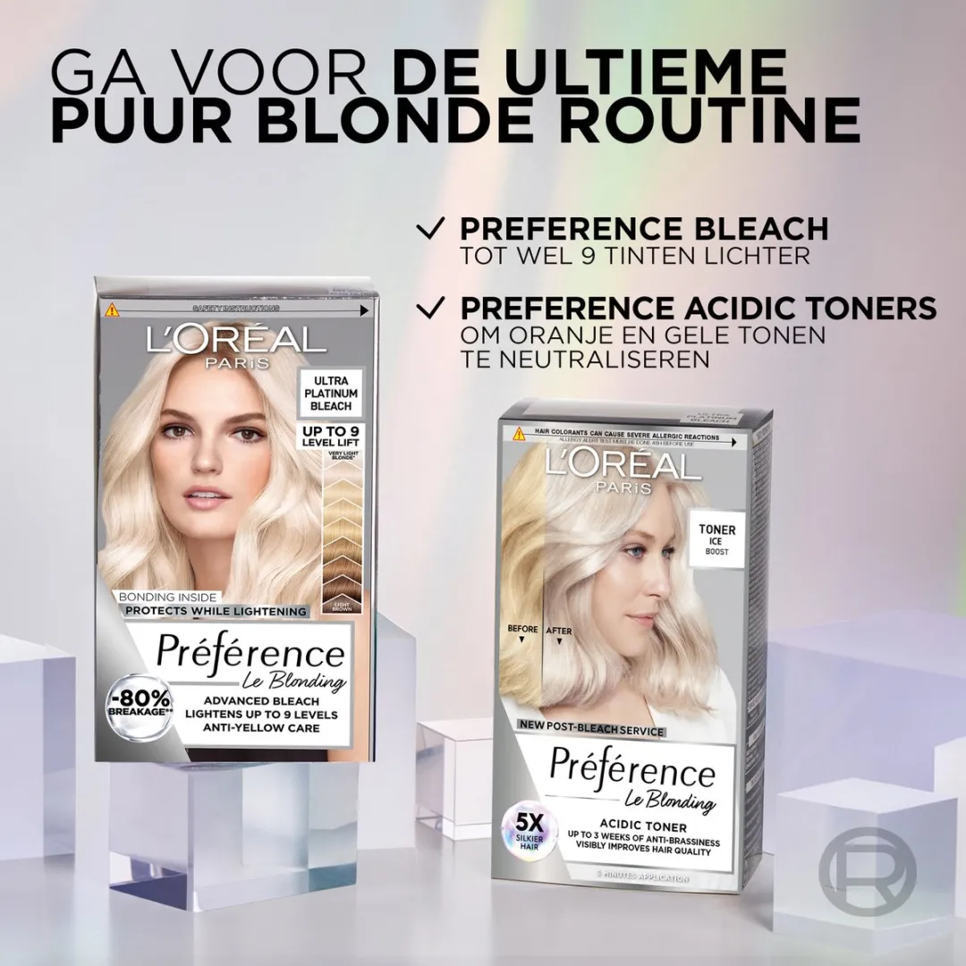 L'Oréal Paris Préférence Le Blonding 02 Pearly Boost - 100ml
