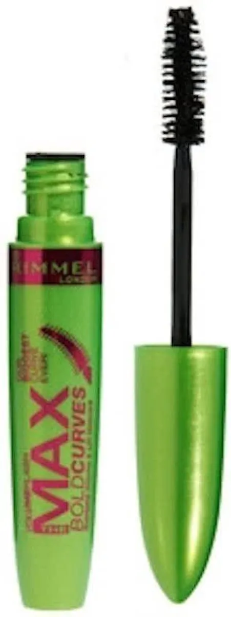 Rimmel London Max Bold Curves Mascara 001 Zwart